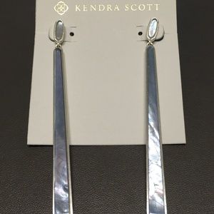 Kendra Scott Blue Illusion Long Earrings (Brooklyn)